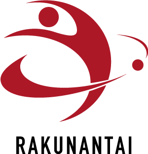 ゴルフの為の家庭用ストレッチマシン楽軟体（RAKUNANTAI）のロゴ